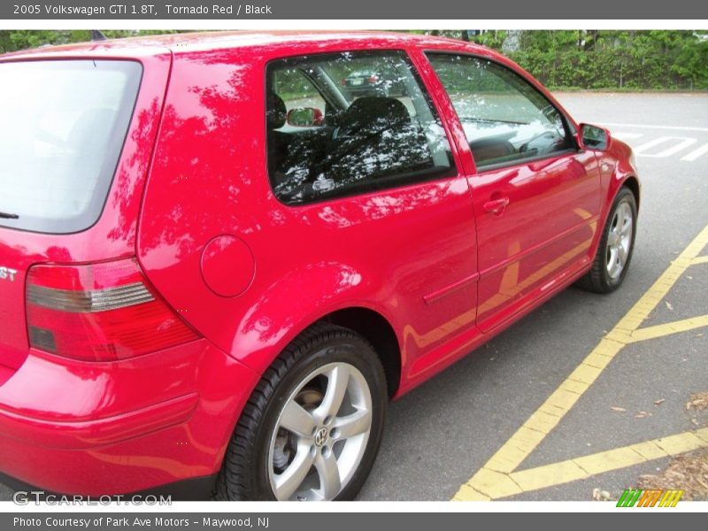 Tornado Red / Black 2005 Volkswagen GTI 1.8T