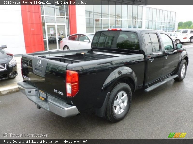 Super Black / Steel 2010 Nissan Frontier SE Crew Cab 4x4