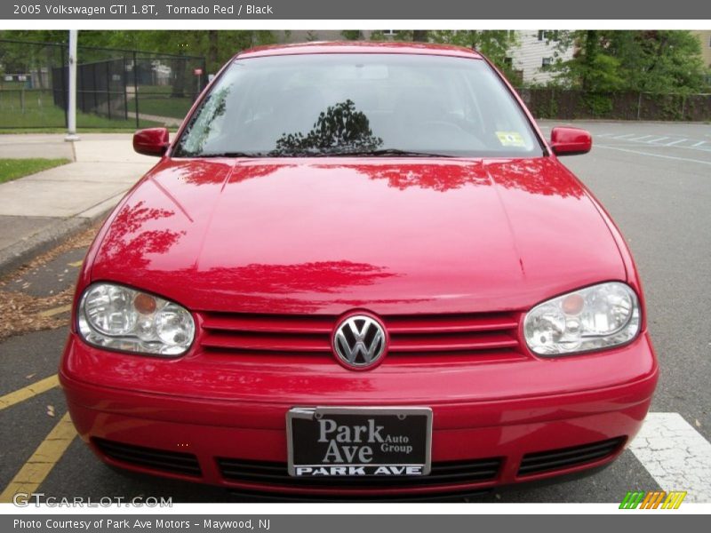 Tornado Red / Black 2005 Volkswagen GTI 1.8T