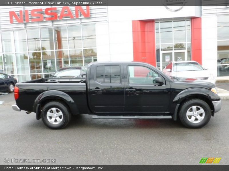 Super Black / Steel 2010 Nissan Frontier SE Crew Cab 4x4