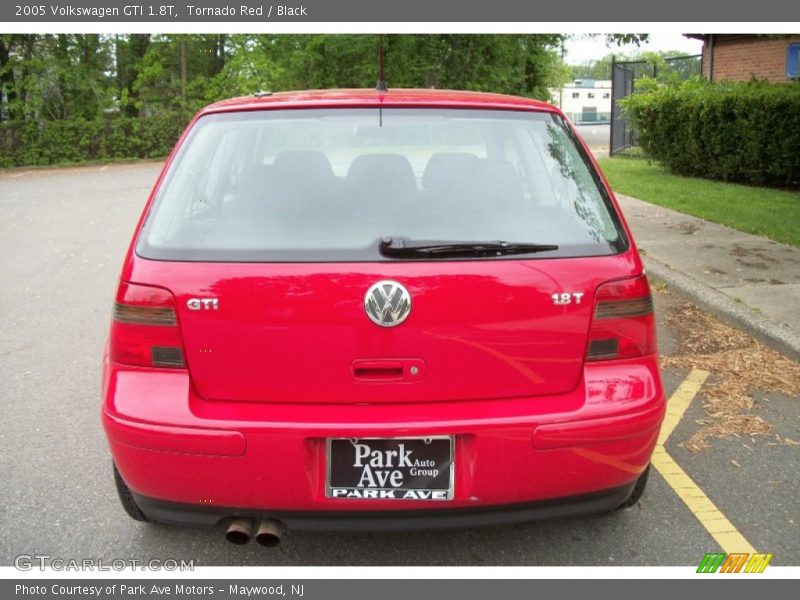 Tornado Red / Black 2005 Volkswagen GTI 1.8T