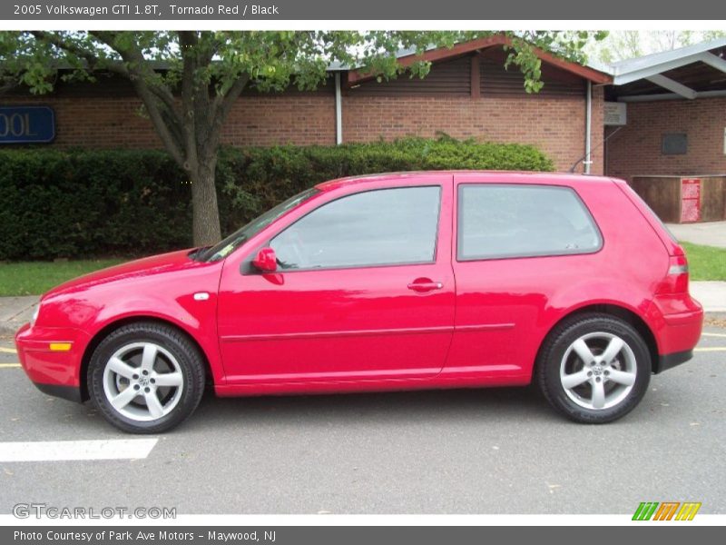 Tornado Red / Black 2005 Volkswagen GTI 1.8T