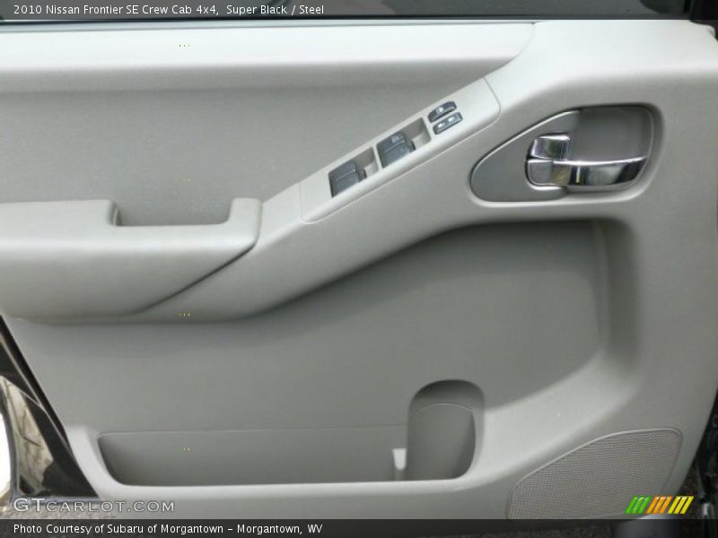 Super Black / Steel 2010 Nissan Frontier SE Crew Cab 4x4