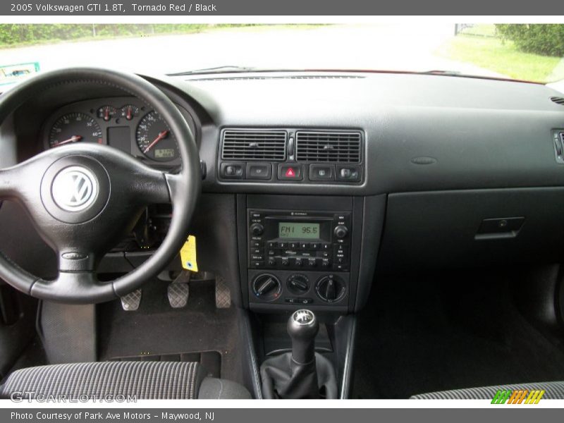 Tornado Red / Black 2005 Volkswagen GTI 1.8T