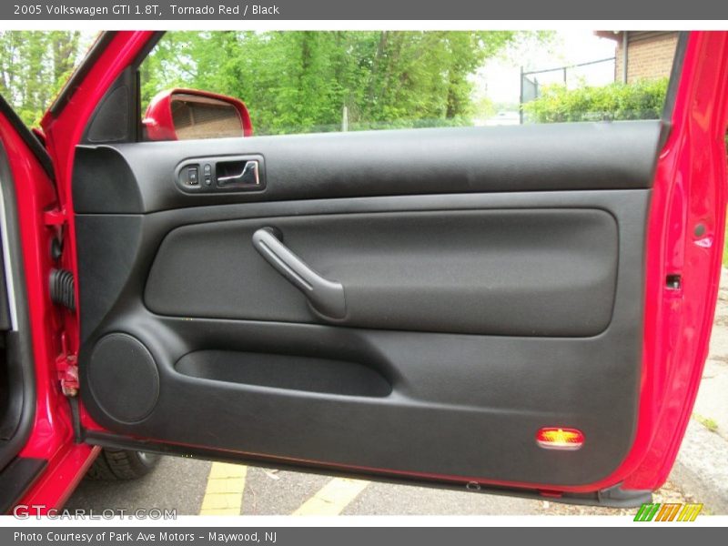 Tornado Red / Black 2005 Volkswagen GTI 1.8T