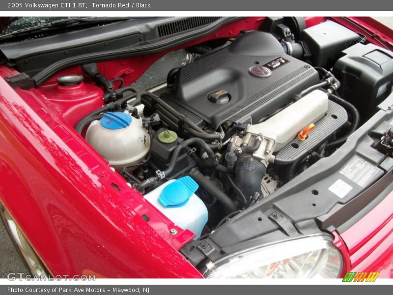 Tornado Red / Black 2005 Volkswagen GTI 1.8T