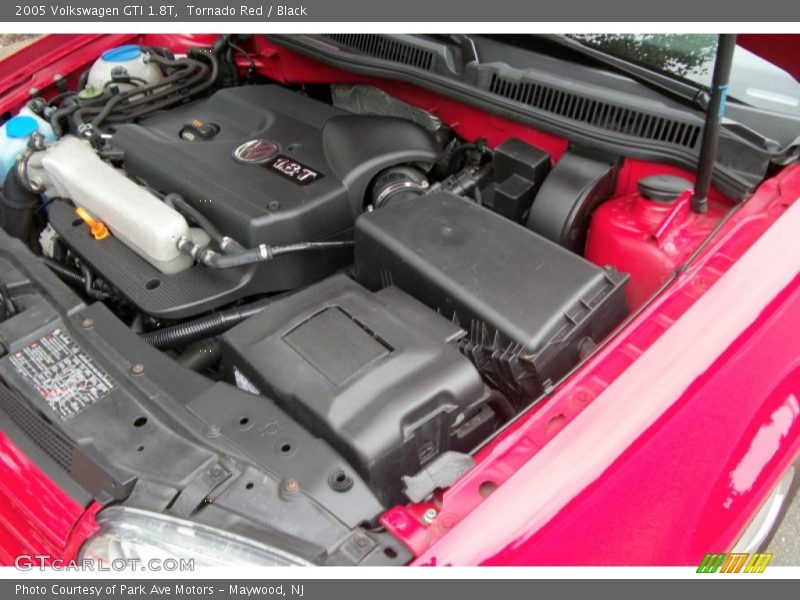 Tornado Red / Black 2005 Volkswagen GTI 1.8T