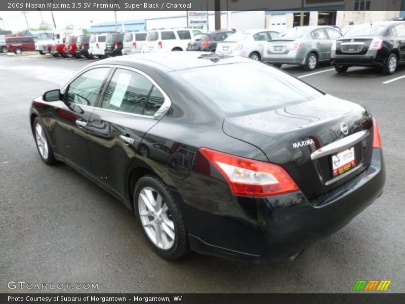 Super Black / Charcoal 2009 Nissan Maxima 3.5 SV Premium