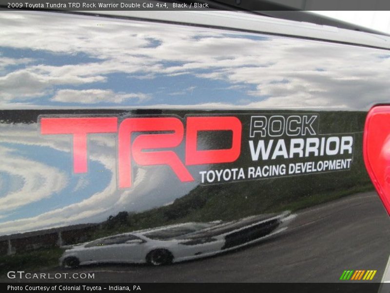 Black / Black 2009 Toyota Tundra TRD Rock Warrior Double Cab 4x4