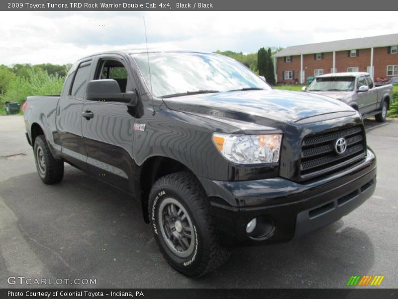 Black / Black 2009 Toyota Tundra TRD Rock Warrior Double Cab 4x4