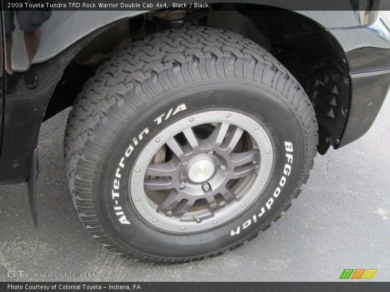 Black / Black 2009 Toyota Tundra TRD Rock Warrior Double Cab 4x4