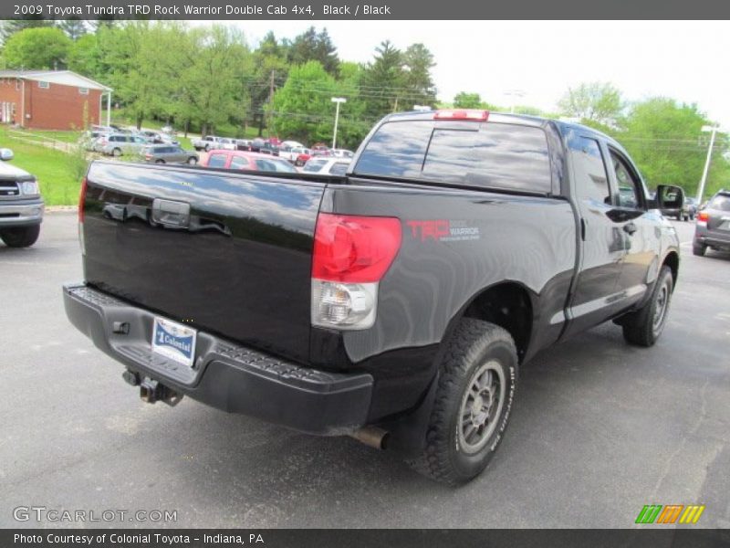 Black / Black 2009 Toyota Tundra TRD Rock Warrior Double Cab 4x4