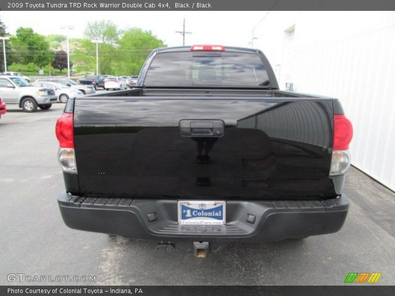 Black / Black 2009 Toyota Tundra TRD Rock Warrior Double Cab 4x4