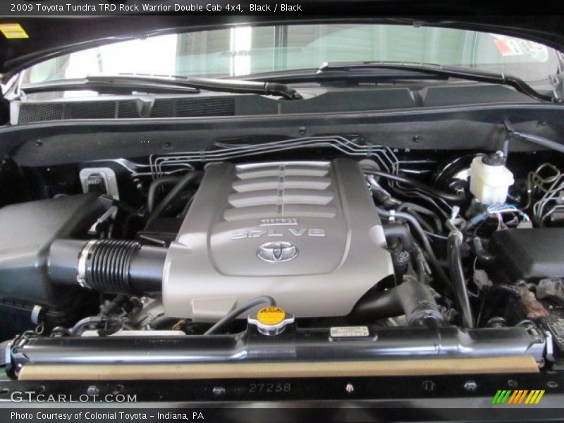 Black / Black 2009 Toyota Tundra TRD Rock Warrior Double Cab 4x4