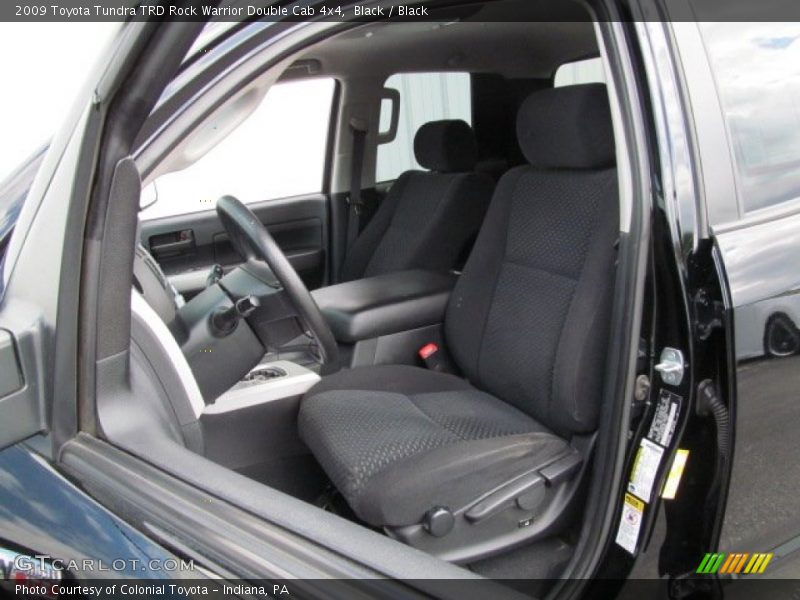 Black / Black 2009 Toyota Tundra TRD Rock Warrior Double Cab 4x4