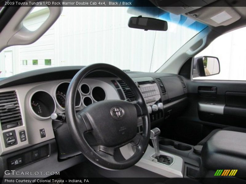 Black / Black 2009 Toyota Tundra TRD Rock Warrior Double Cab 4x4