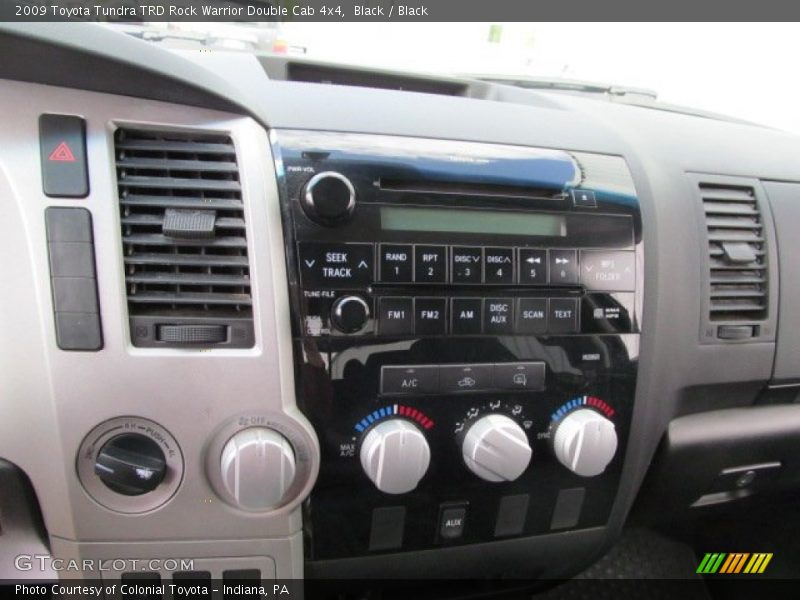 Black / Black 2009 Toyota Tundra TRD Rock Warrior Double Cab 4x4