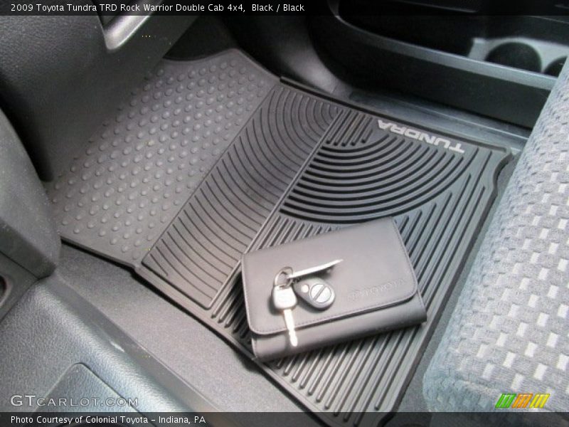 Black / Black 2009 Toyota Tundra TRD Rock Warrior Double Cab 4x4