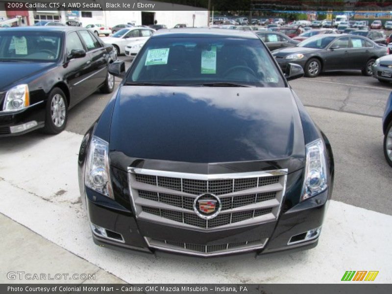 Black Ice / Ebony 2009 Cadillac CTS 4 AWD Sedan