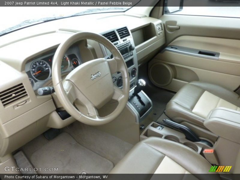 Light Khaki Metallic / Pastel Pebble Beige 2007 Jeep Patriot Limited 4x4