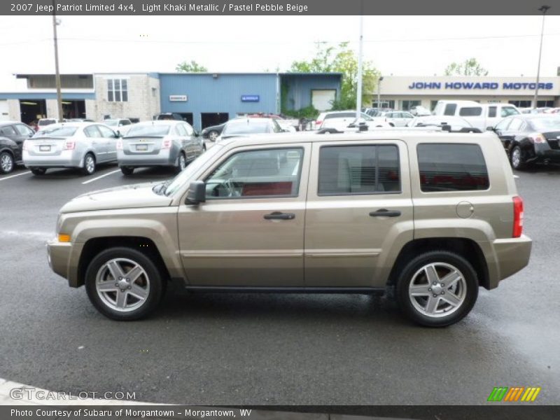 Light Khaki Metallic / Pastel Pebble Beige 2007 Jeep Patriot Limited 4x4