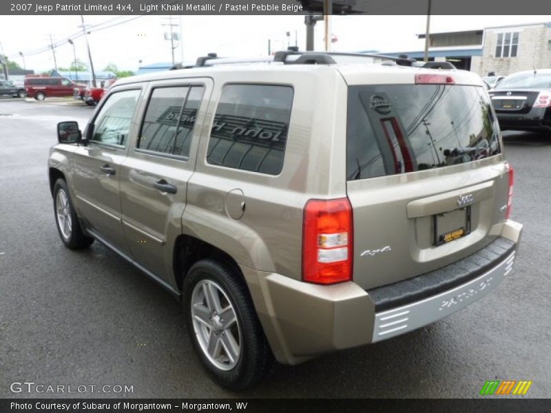 Light Khaki Metallic / Pastel Pebble Beige 2007 Jeep Patriot Limited 4x4