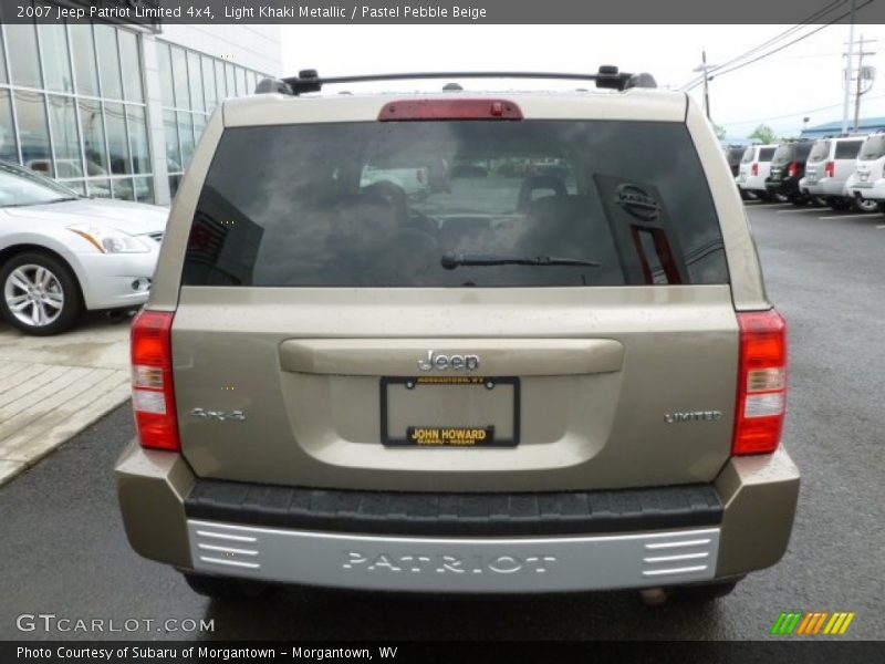 Light Khaki Metallic / Pastel Pebble Beige 2007 Jeep Patriot Limited 4x4