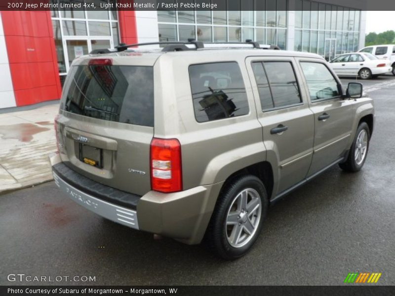 Light Khaki Metallic / Pastel Pebble Beige 2007 Jeep Patriot Limited 4x4