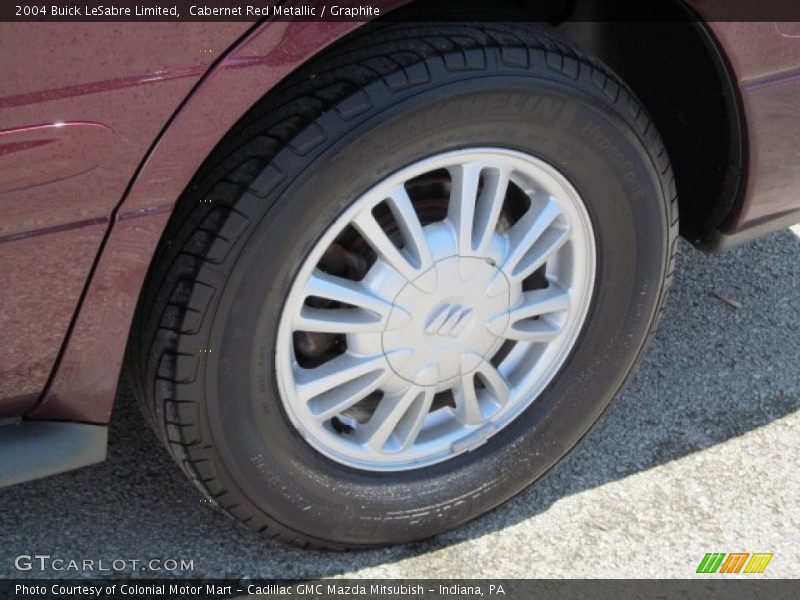 Cabernet Red Metallic / Graphite 2004 Buick LeSabre Limited