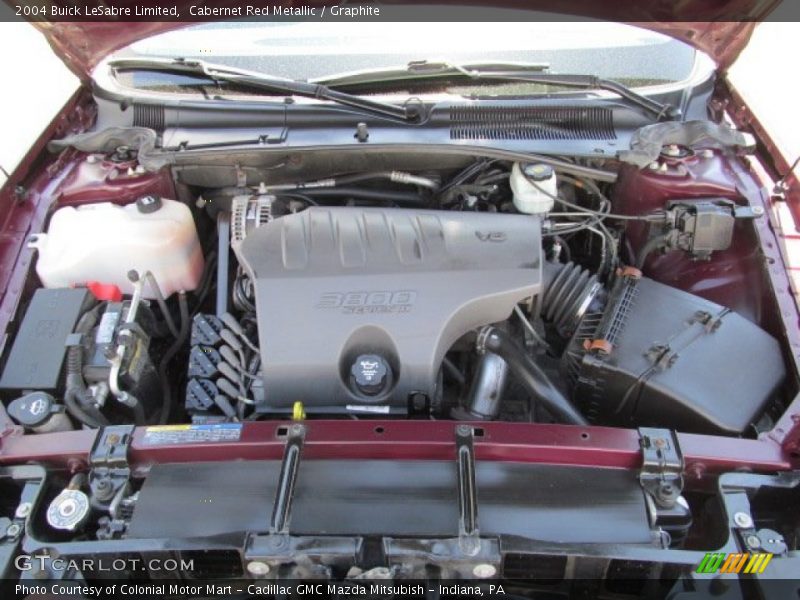 Cabernet Red Metallic / Graphite 2004 Buick LeSabre Limited
