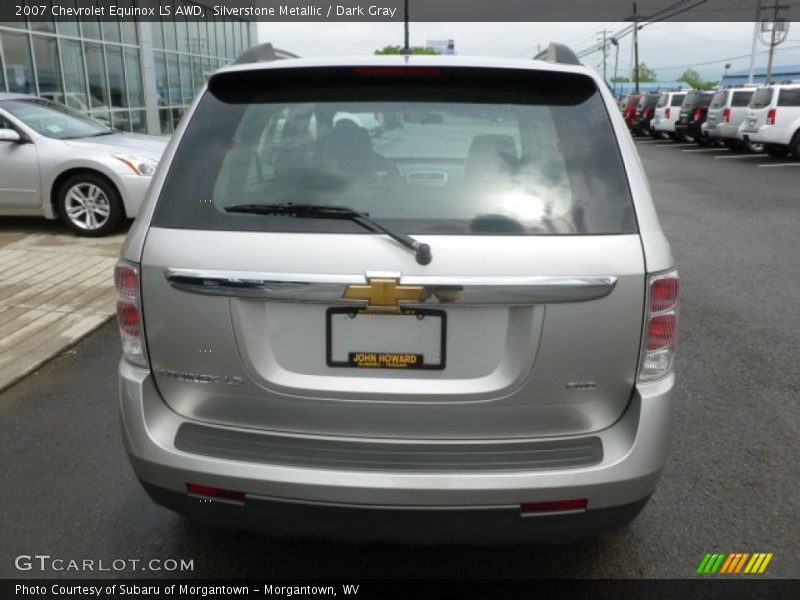 Silverstone Metallic / Dark Gray 2007 Chevrolet Equinox LS AWD