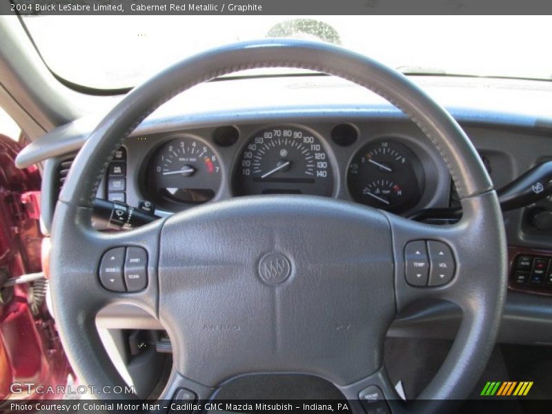 Cabernet Red Metallic / Graphite 2004 Buick LeSabre Limited