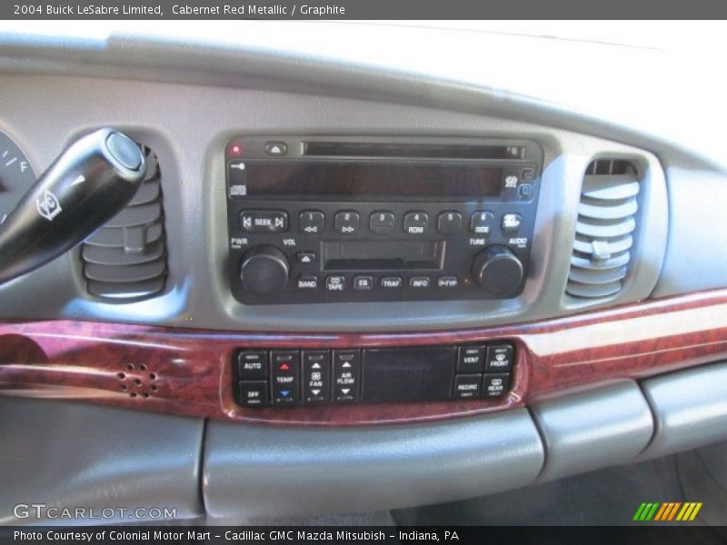 Cabernet Red Metallic / Graphite 2004 Buick LeSabre Limited