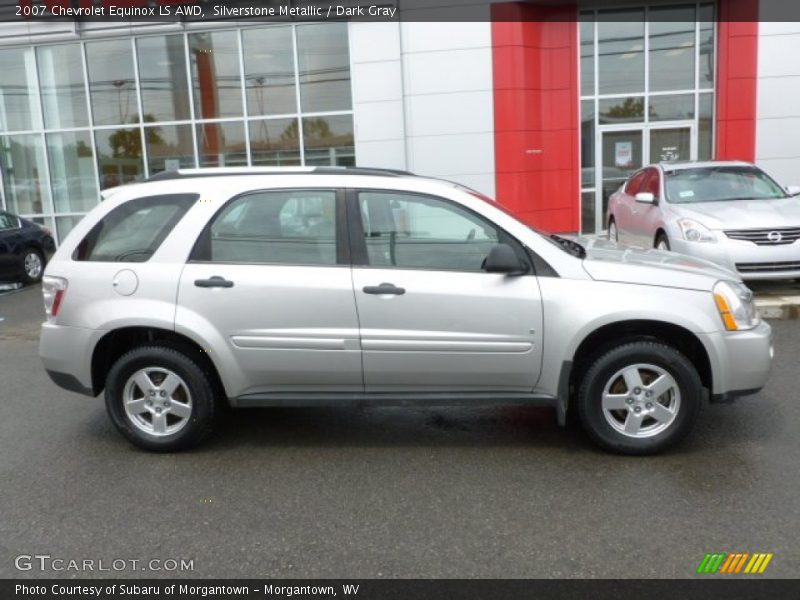 Silverstone Metallic / Dark Gray 2007 Chevrolet Equinox LS AWD