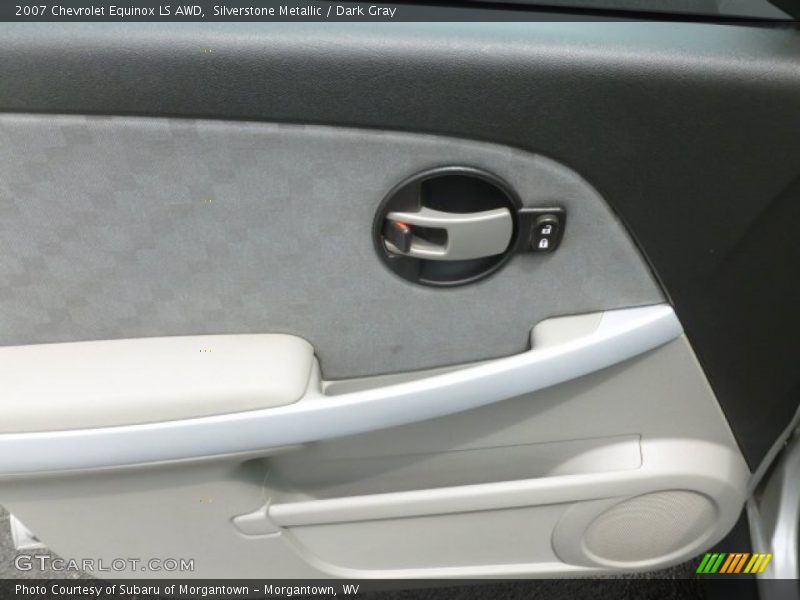 Silverstone Metallic / Dark Gray 2007 Chevrolet Equinox LS AWD