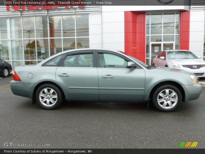 Titanium Green Metallic / Shale Grey 2005 Ford Five Hundred SEL AWD