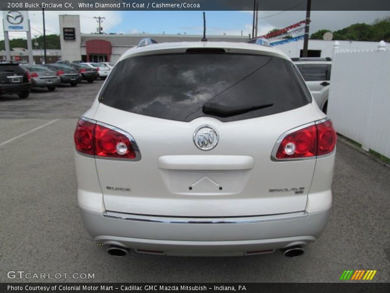 White Diamond Tri Coat / Cashmere/Cocoa 2008 Buick Enclave CX