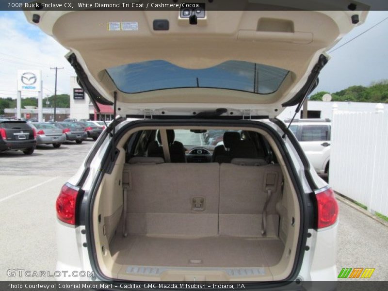 White Diamond Tri Coat / Cashmere/Cocoa 2008 Buick Enclave CX