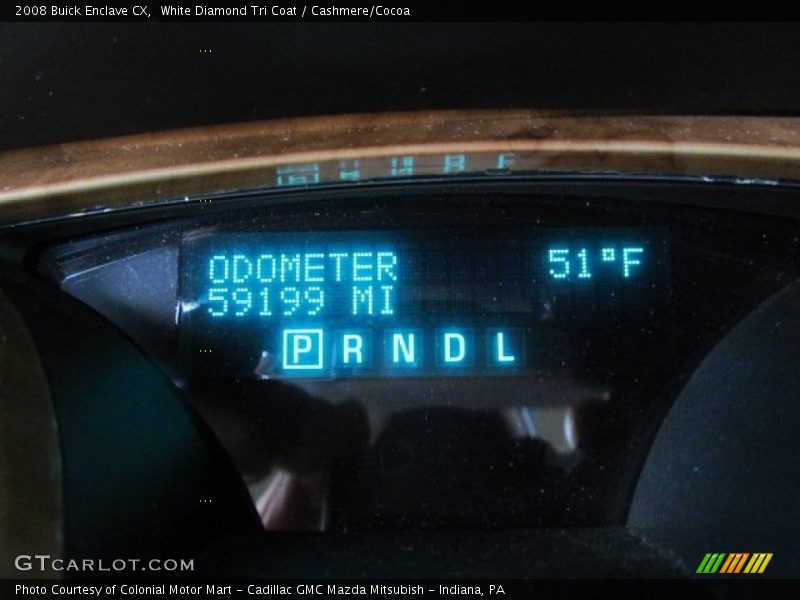 White Diamond Tri Coat / Cashmere/Cocoa 2008 Buick Enclave CX