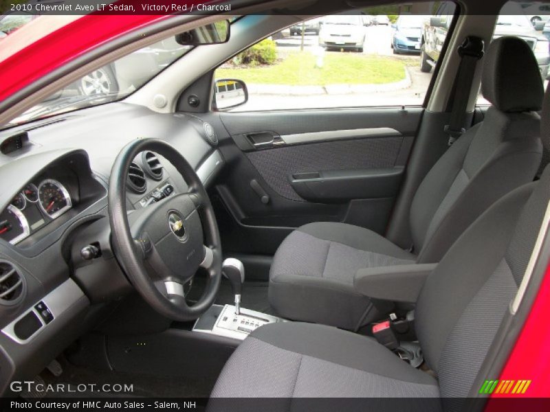 Victory Red / Charcoal 2010 Chevrolet Aveo LT Sedan
