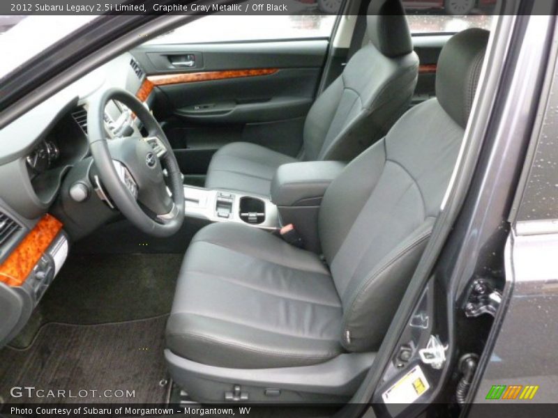  2012 Legacy 2.5i Limited Off Black Interior