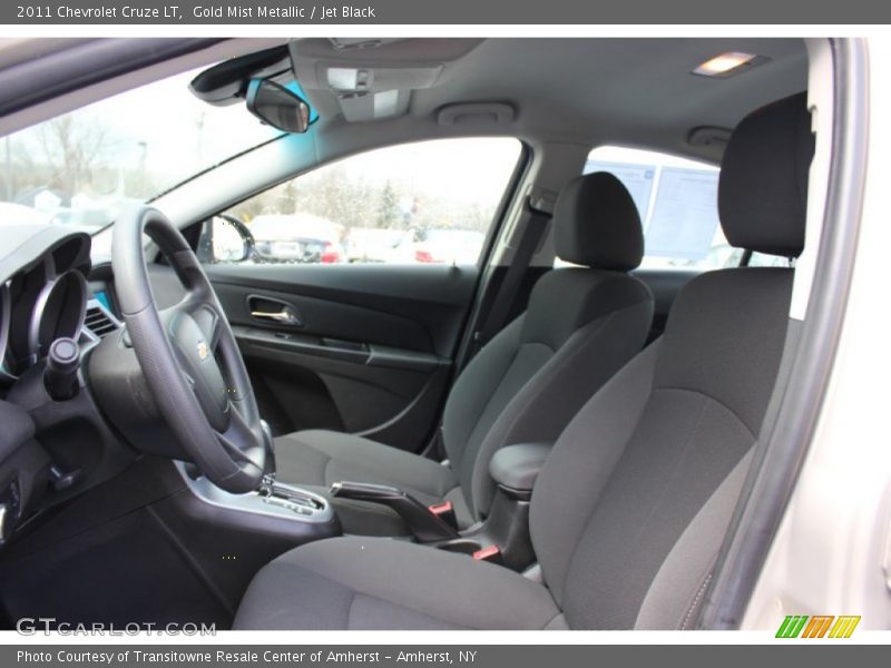 Gold Mist Metallic / Jet Black 2011 Chevrolet Cruze LT