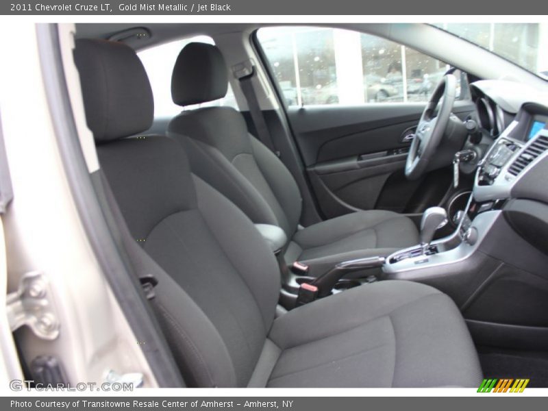 Gold Mist Metallic / Jet Black 2011 Chevrolet Cruze LT