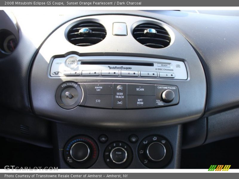 Sunset Orange Pearlescent / Dark Charcoal 2008 Mitsubishi Eclipse GS Coupe