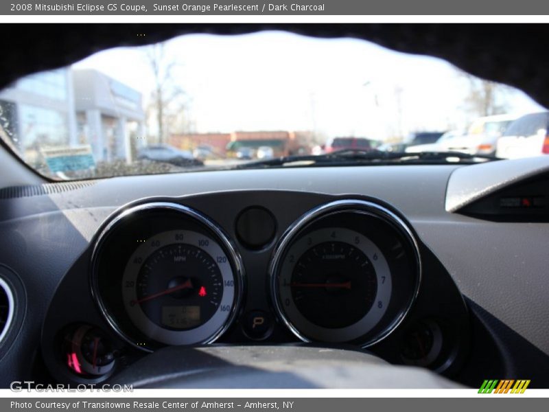 Sunset Orange Pearlescent / Dark Charcoal 2008 Mitsubishi Eclipse GS Coupe