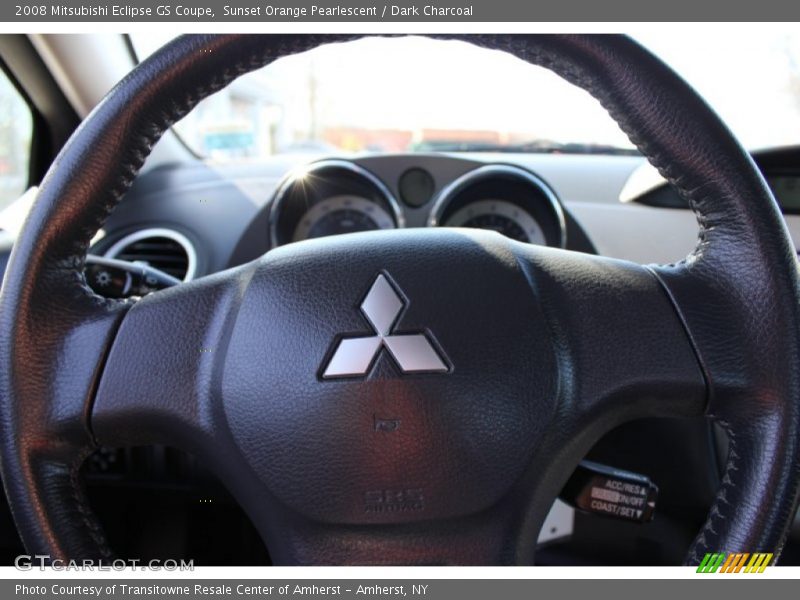 Sunset Orange Pearlescent / Dark Charcoal 2008 Mitsubishi Eclipse GS Coupe