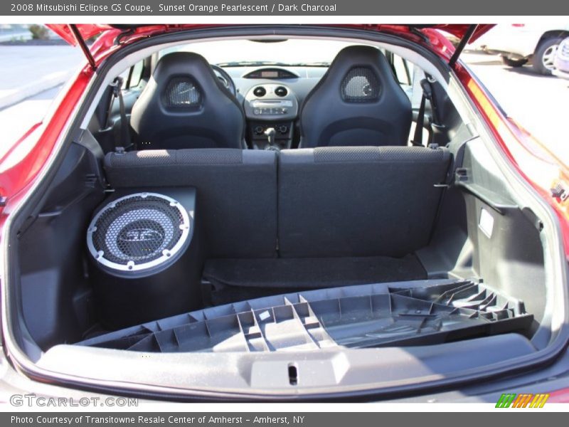 Sunset Orange Pearlescent / Dark Charcoal 2008 Mitsubishi Eclipse GS Coupe