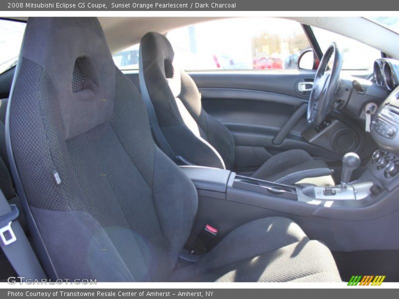 Sunset Orange Pearlescent / Dark Charcoal 2008 Mitsubishi Eclipse GS Coupe