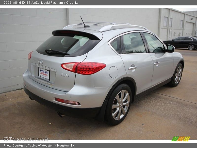 Liquid Platinum / Graphite 2008 Infiniti EX 35 AWD