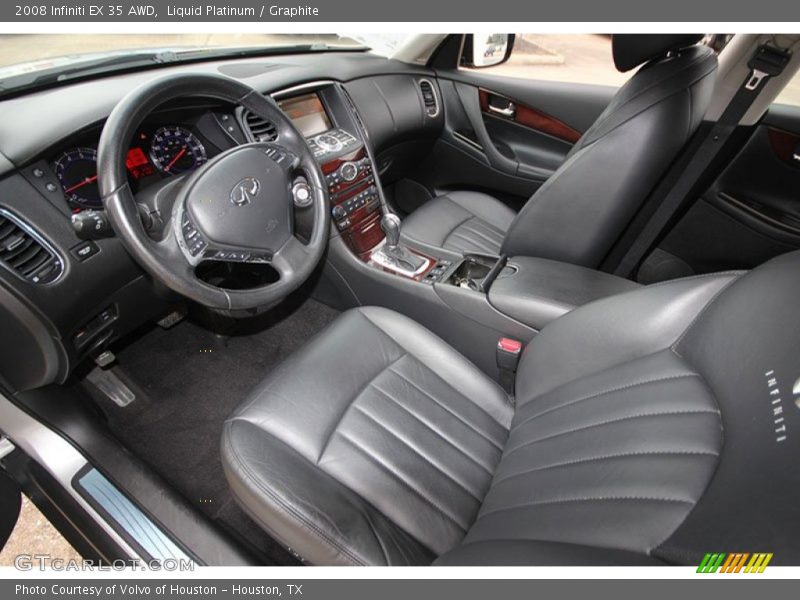 Liquid Platinum / Graphite 2008 Infiniti EX 35 AWD